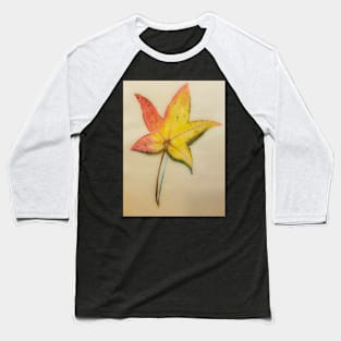 Fall Leaf Baseball T-Shirt